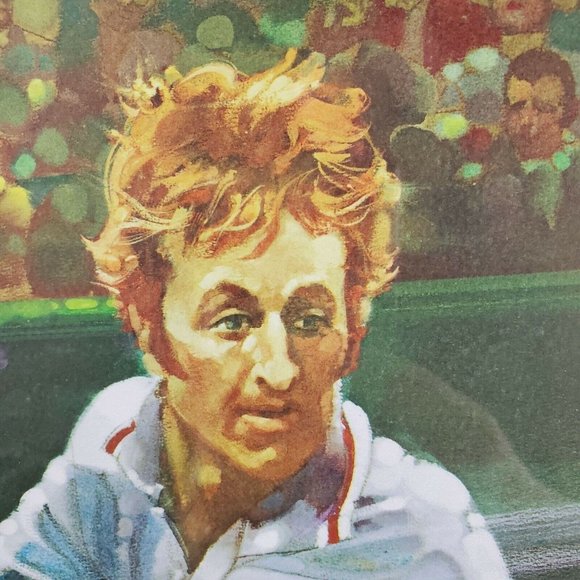 Robert Peak Print Rod Laver Sports Illustrated Living Legends Lithograph Signed - Picture 9 of 11